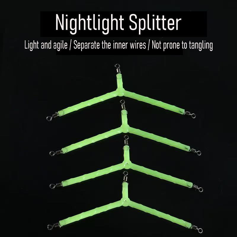 Saltwater Line - Luminous Stainless Steel Splitter, Line Divider,