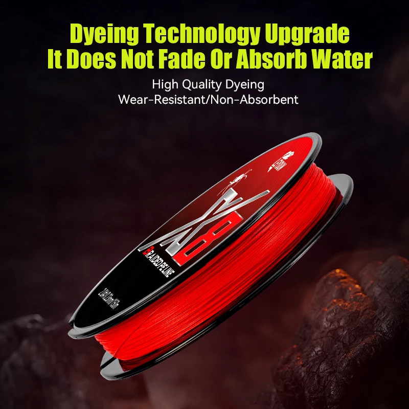 LEYDUN Not-Fading Red Fishing  - Ice Fishing Line 评论和价格