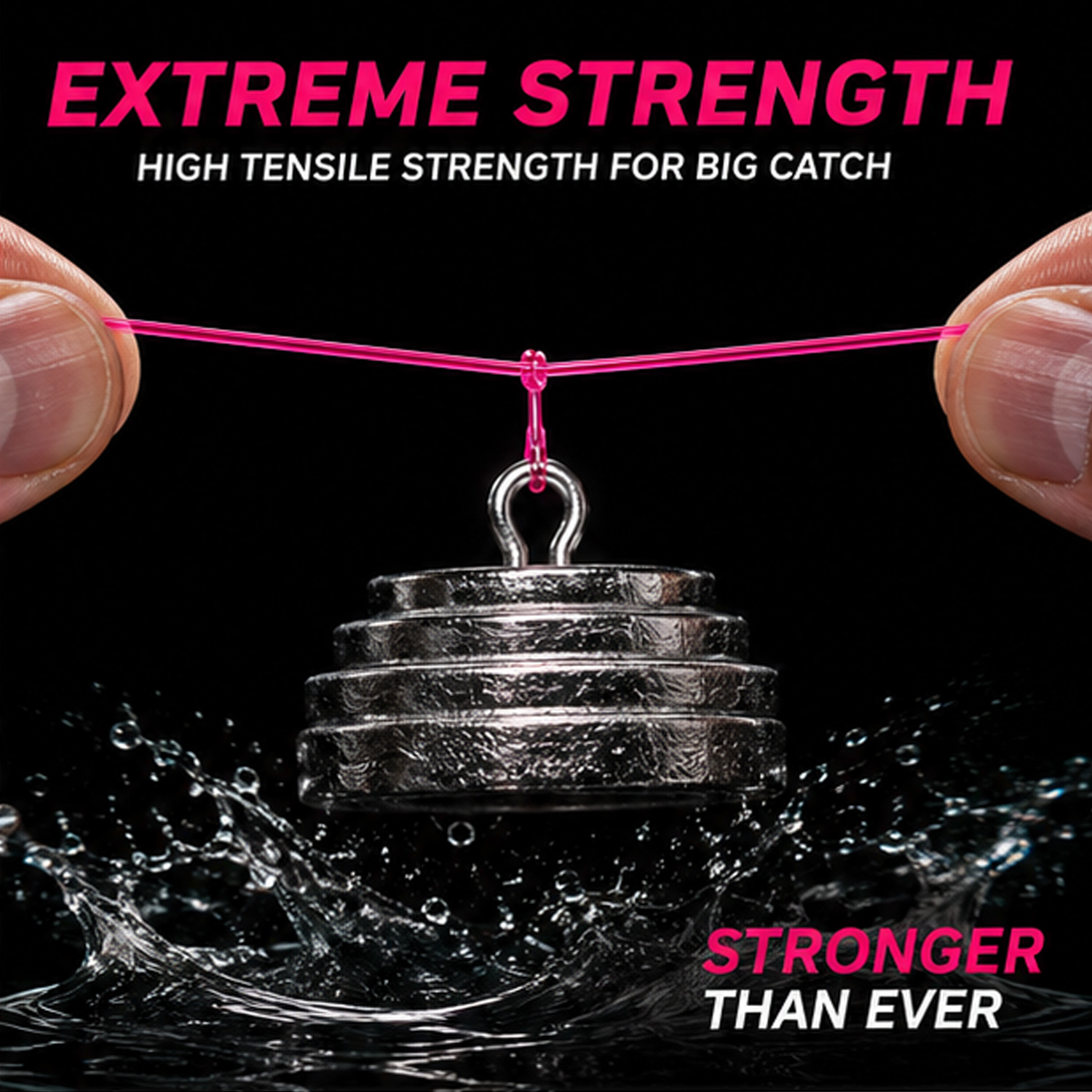 YACUMA 500M-546YDS Strong Pink - Copolymer Line 评论和价格
