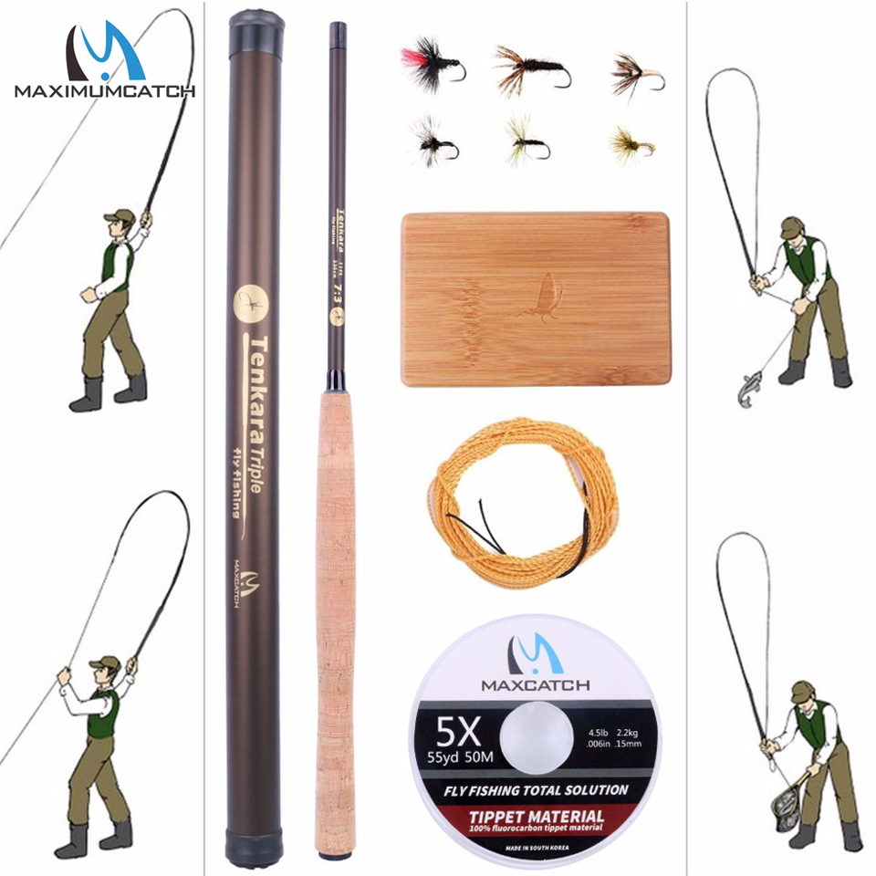 Maximumcatch 9-13FT V-Tenkara  - Fishing Line Box 评论和价格