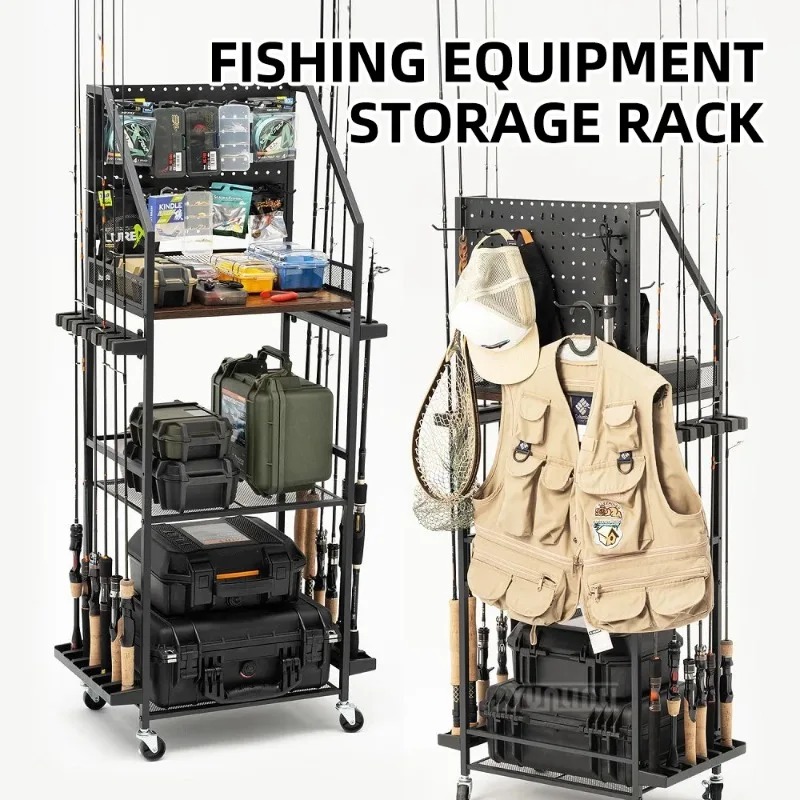 Fishing Gear Storage Shelf, Fi - Fishing Line Spool 评论和价格