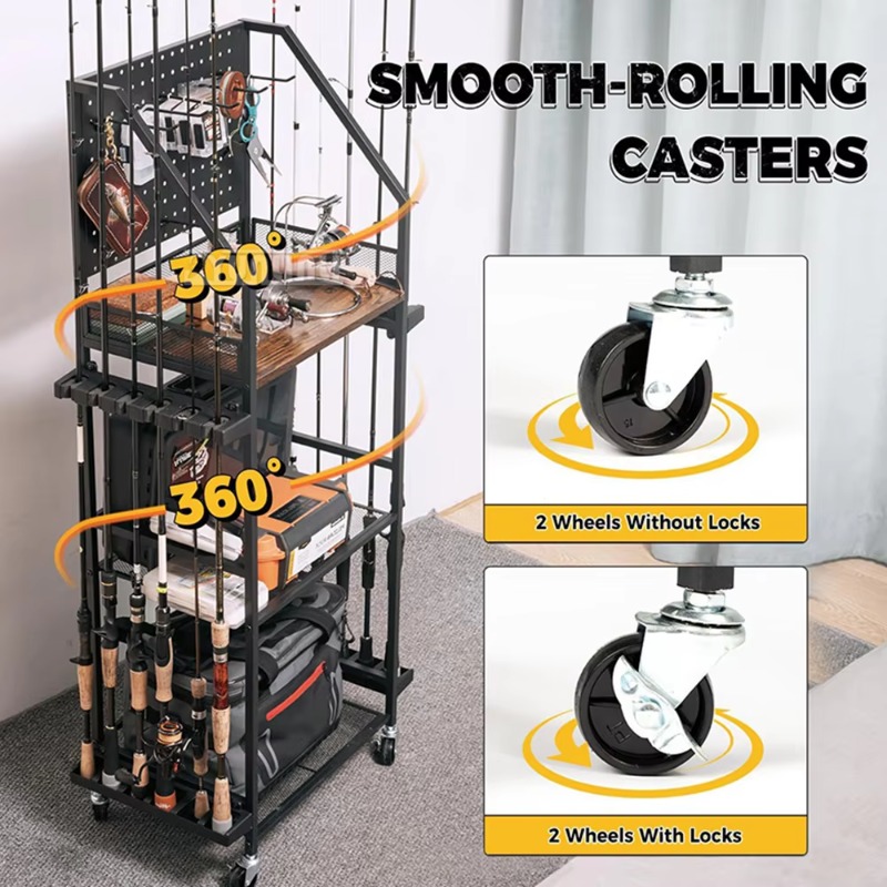 Fishing Gear Storage Shelf, Fi - Fishing Line Spool 评论和价格