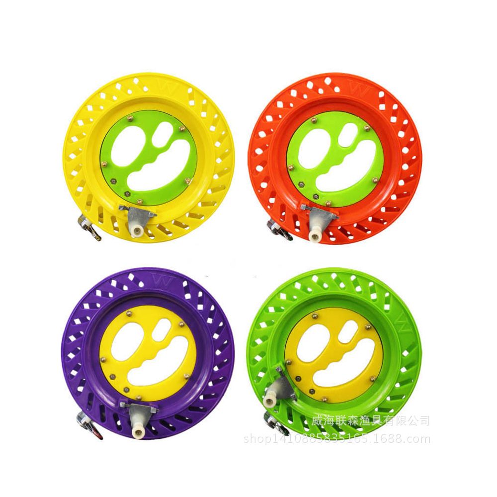 1PC Hand Reel Wheel Fishing Li - Fishing Line Spooler 评论和价格