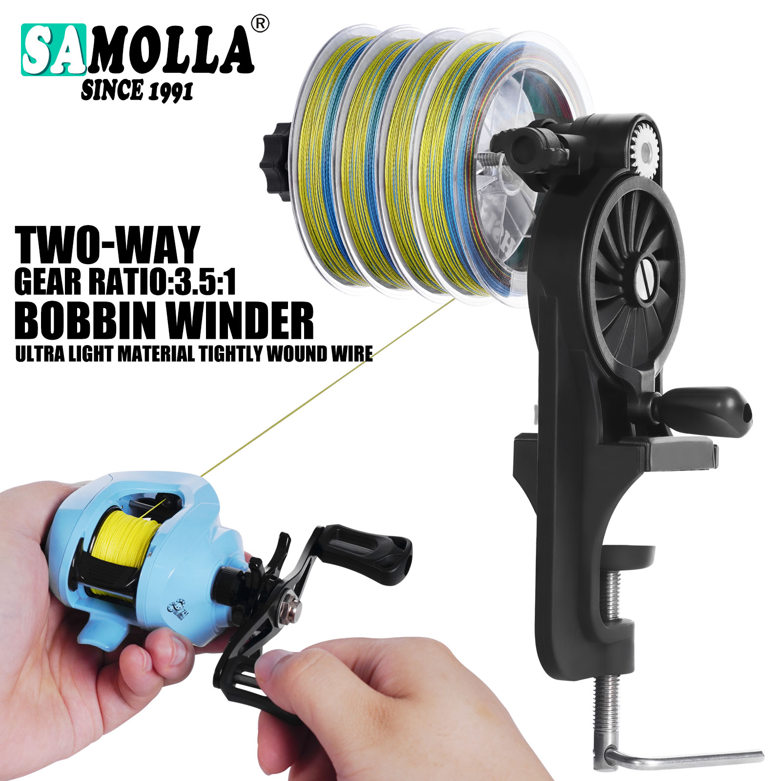 New Fishing Line Spooler for B - Fishing Line Dispenser 评论和价格